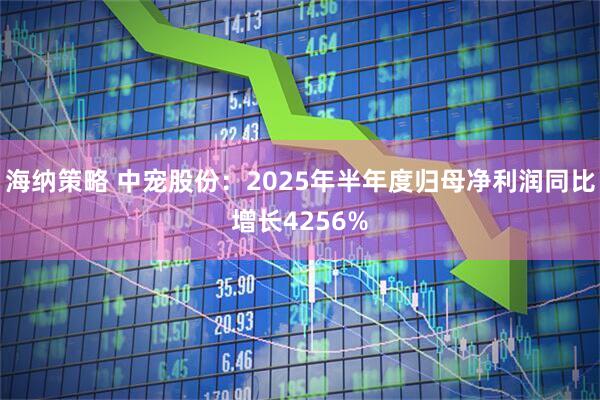 海纳策略 中宠股份：2025年半年度归母净利润同比增长4256%